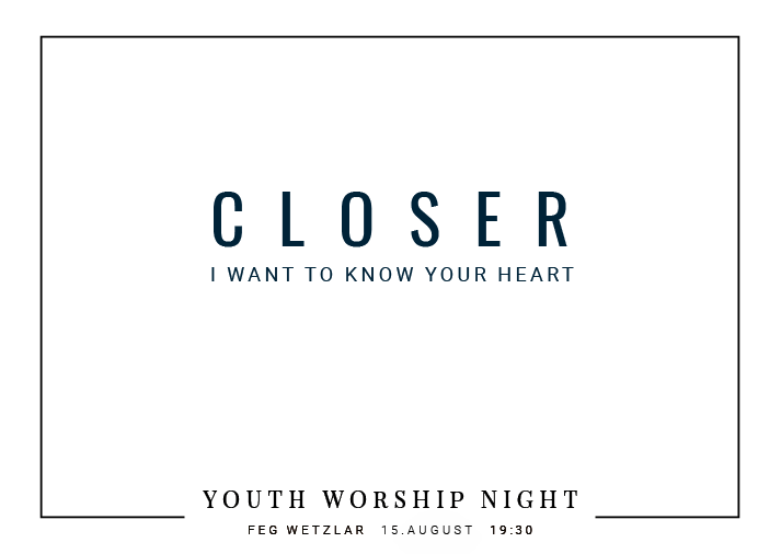 YOUTH WORSHIP NIGHT